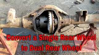 In this video we explain how to convert a single wheel drive truck
dually. everything you need know even bleed the breaks. find all
videos...