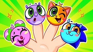 Finger Family for Kids Song | Funny Kids Songs + More Funny Cartoons For Kids By Muffin Socks