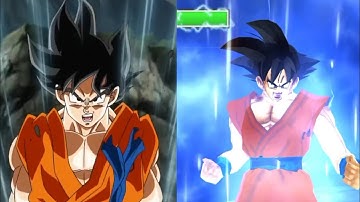 DBS Goku Transform into Ssj Blue in First Time DBZ TTT-MOD