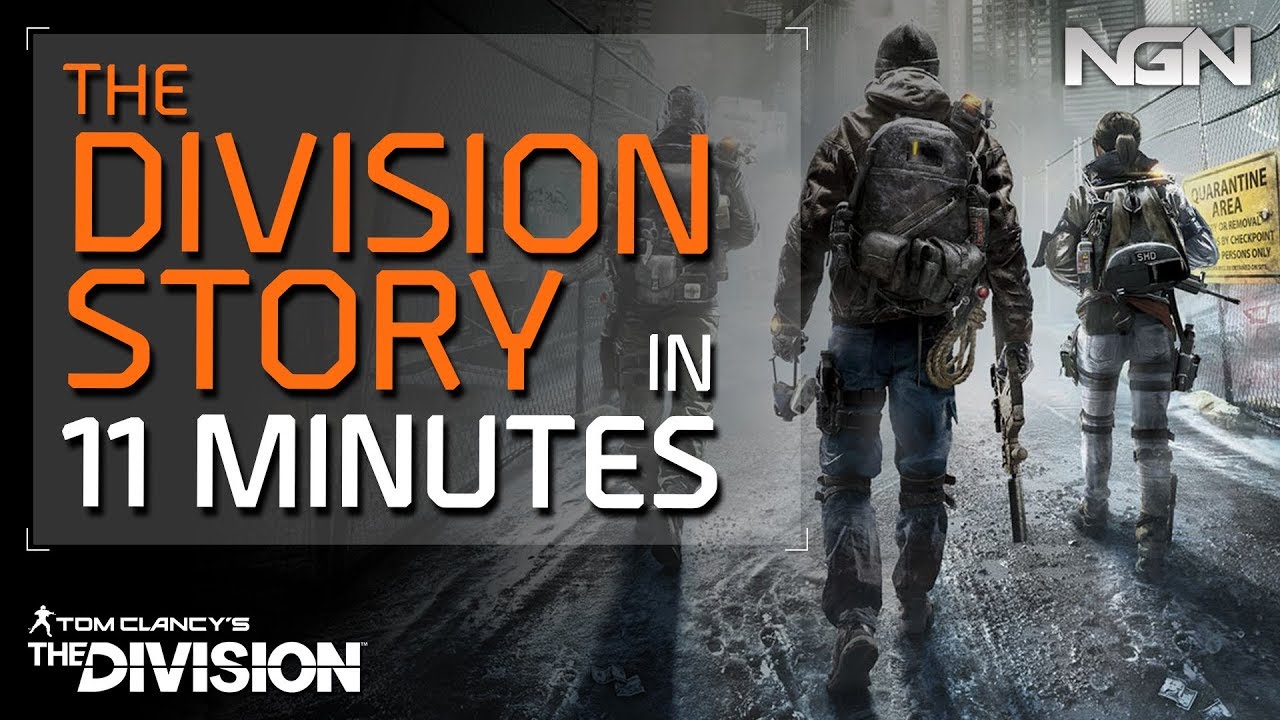 the division ข้อมูล  Update  The Division Story in 11 minutes || The Division