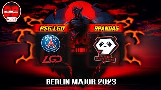 🔴[DOTA 2] 9 Pandas-PSG.LGD bo2  / ESL One Berlin Major 2023 / HR-LGD