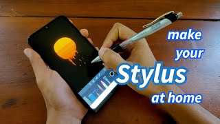 stylus : how to make a stylus at home (professional looking stylus ) | creative diy