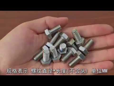 A2/A4/316 Stainless Steel Hex Cap Bolts