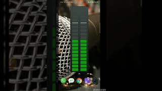 Mobile Screen VU Meter by Music VU App screenshot 2