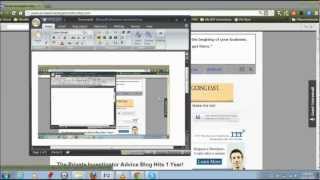 How to take a cropped screen shot on Windows 7