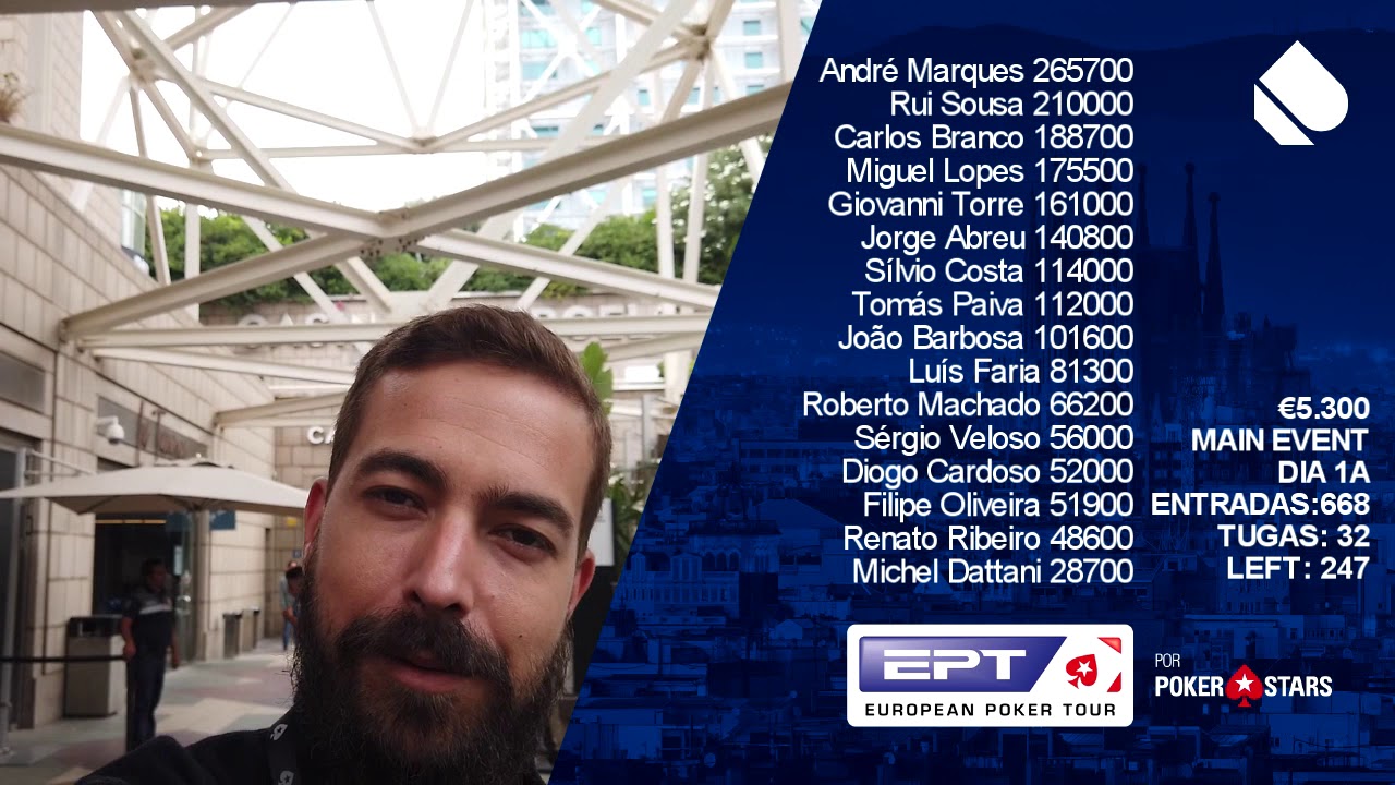 BCN'19: Abertura do Dia 1B do EPT Main Event abertura grieta