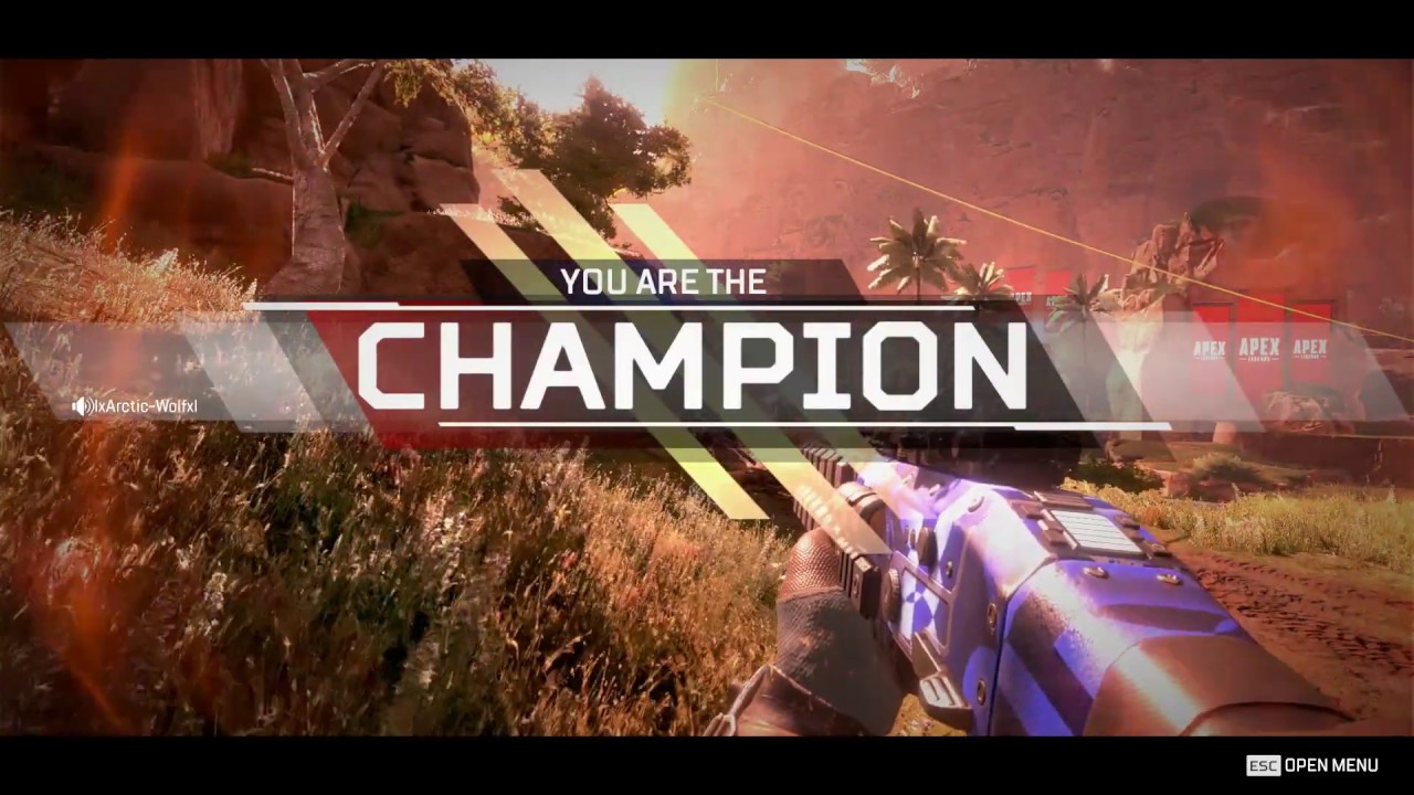 Apex Legends - Win in UNDER 9 MINUTES!!! Hot Drop Skull Town - Ends Outside Zone! - ArcticWolf187