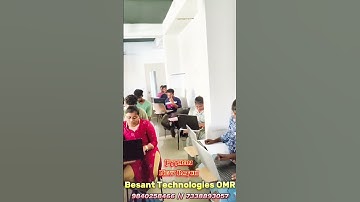 "Python Full Stack Training in Chennai OMR with 100% Placements | Besant Technologies OMR Chennai"