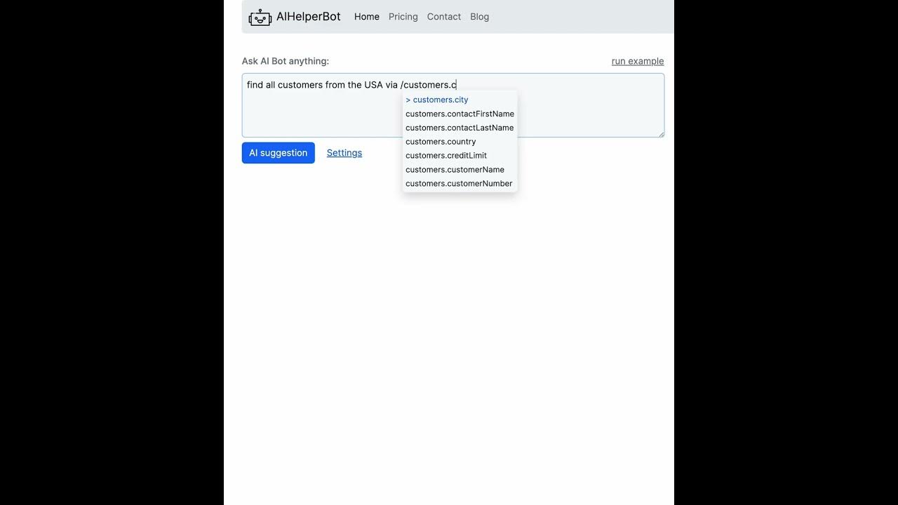 Generate highly accurate SQL queries that fully matches your database ...