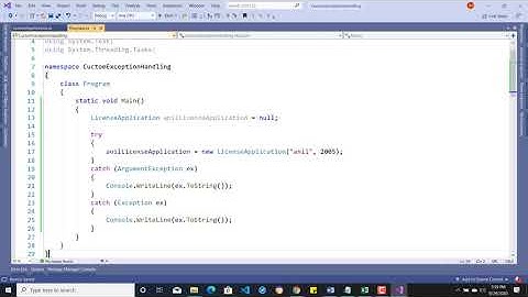 Module 3 Video1 Custom Exception Handling