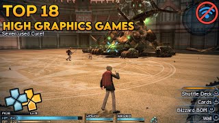 Top 18 Best PPSSPP High Graphics Games for Android