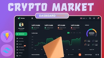 Dashboard Home  ~ Crypto trading | Nuxt, Vuejs 3 & tailwindcss