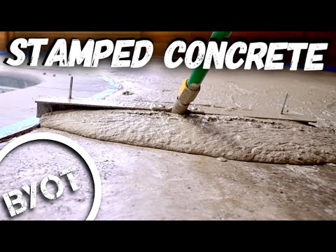 Stamped Concrete Diy Concrete Overlay