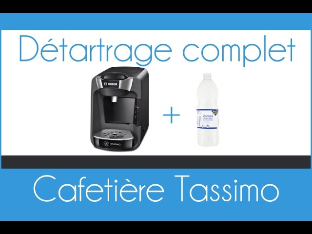 Comment détartrer sa Tassimo au vinaigre blanc 