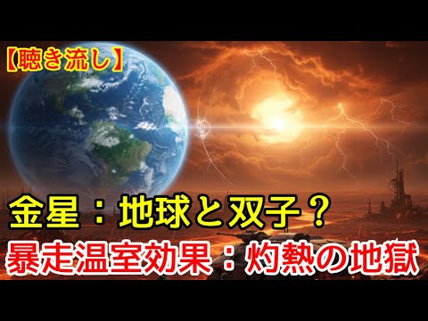 金星：地球と双子？暴走温室効果がもたらした灼熱の地獄【聴き流し・睡眠用】 - YouTube