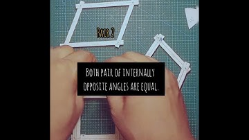 Basic properties of a Quadrilateral | Unique Verification