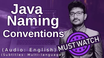 Java Naming Conventions (Java Course)