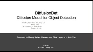 Lecture 14 - DiffusionDet (Without Future Ideas)