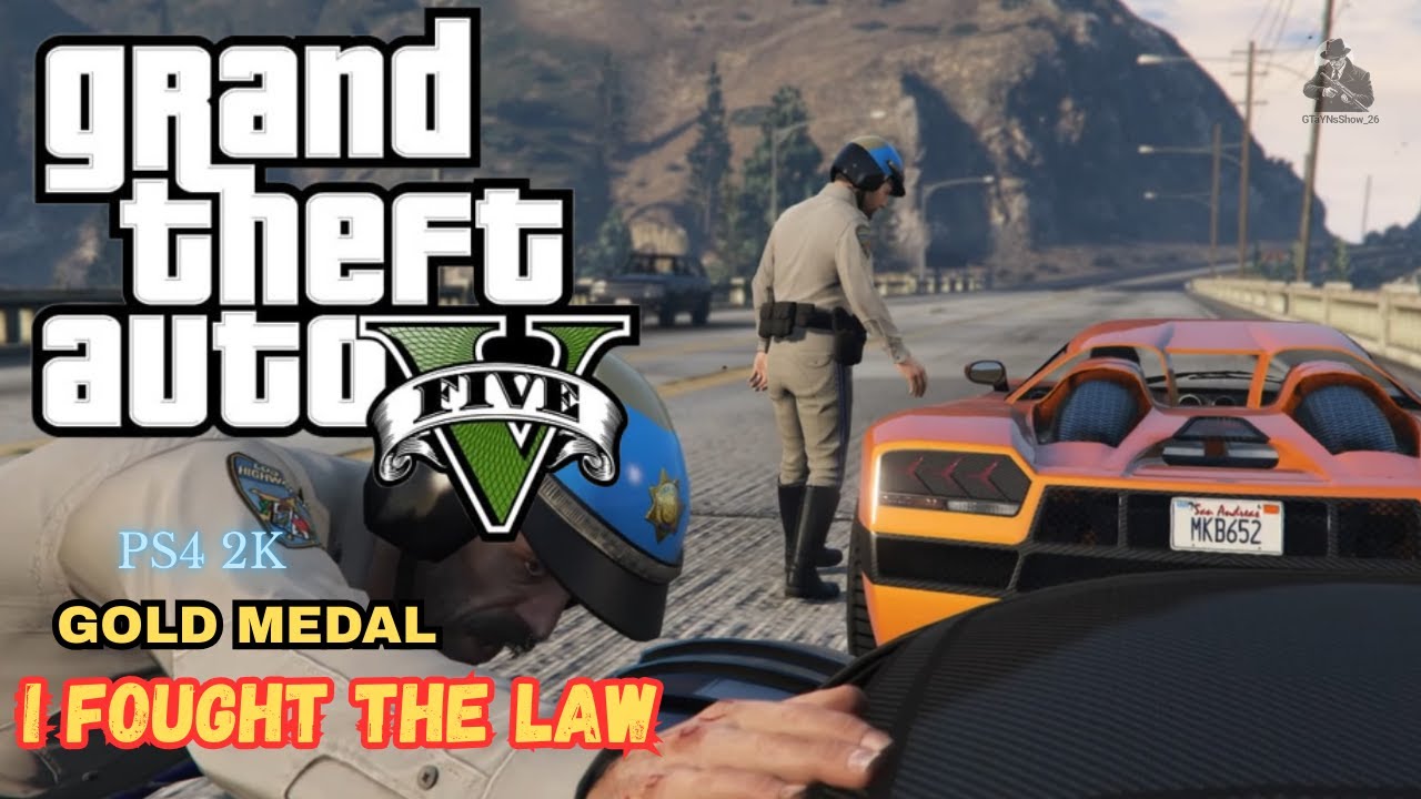 GTA 5 - Mission #41 - I Fought the Law... [100% Gold Medal Walkthrough ...