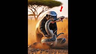 Honey Badger vs Black Mamba: Deadly Revenge 🔥 #shorts