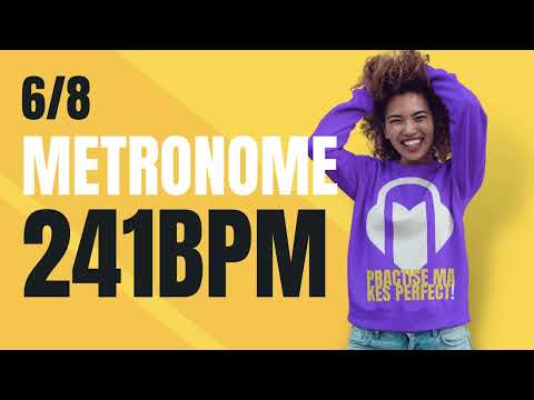 👉 6/8 METRONOME 241 BPM