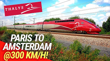 Paris to Amsterdam: Thalys