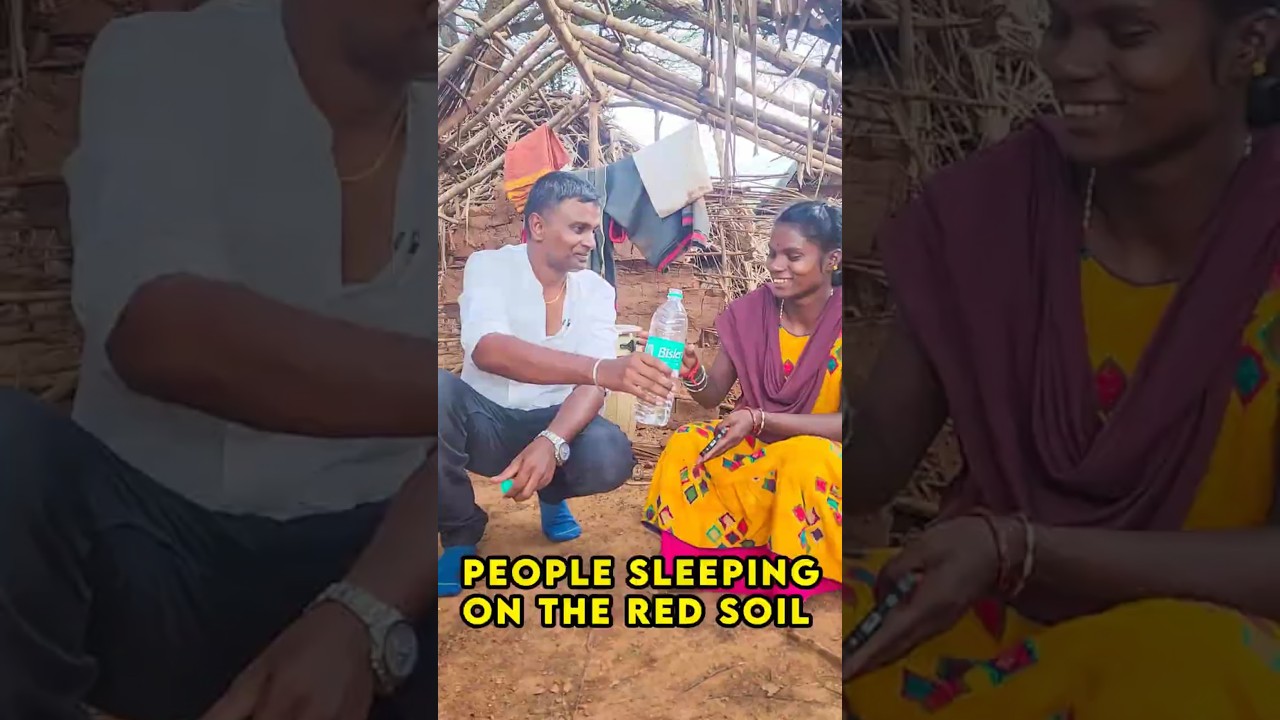 செம்மண் தரையில் தூங்கும் மலைவாழ் மக்கள் #shorts