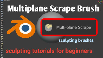 Multiplane scrape Brush in Blender