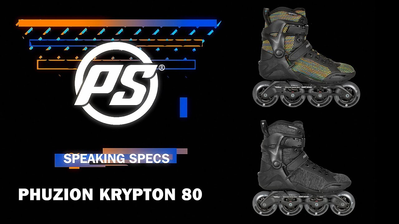Powerslide Phuzion Krypton 80 skates - Speaking Specs
