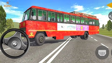 Indian Sleeper Bus Simulator | Old TATA Bus Driving Games - Bus Gadi Wala Games - Android Gameplay |