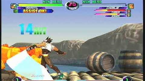 MvC2: Hulk/Hayato Sequence kills 2 chars [by MagusOld]