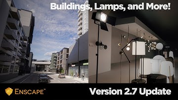 Enscape 2.7 Update - BIM mode, Batch Rendering, Orthographic mode, and more!