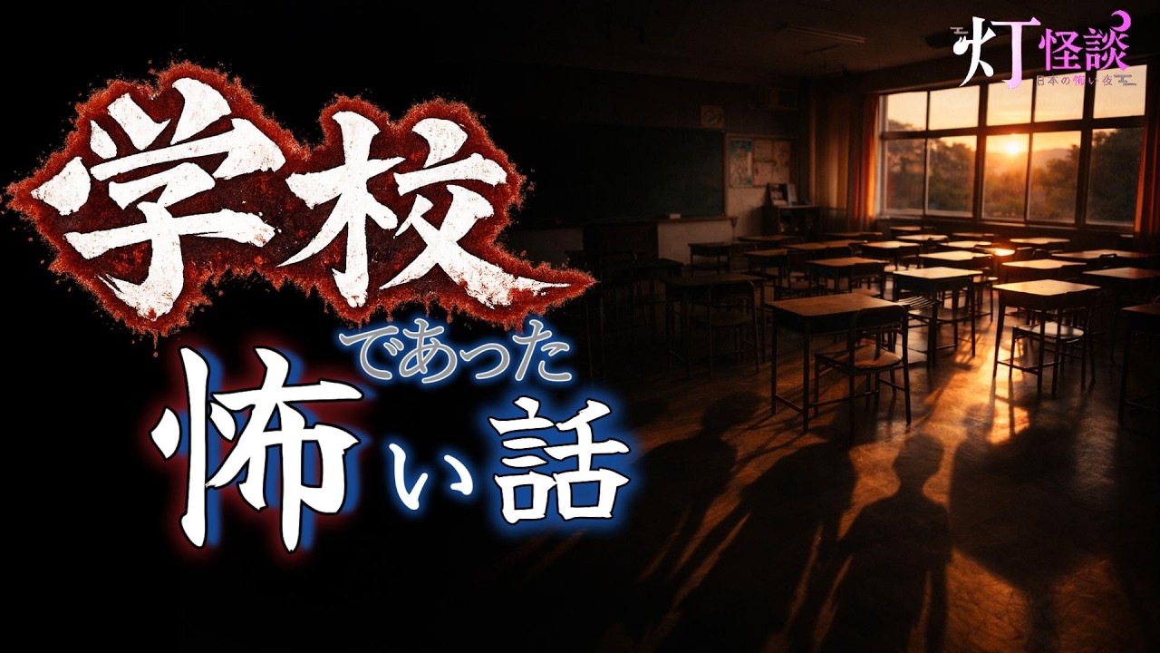【警告音が鳴る⇒それに侵入されたら最後】「ピンポンパンポーン」「校歌斉唱」「かくれんぼ」【怪談朗読/奇々怪々】