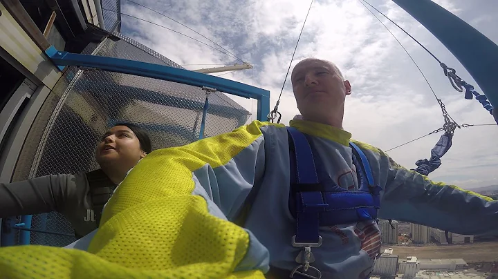 Jase back at Stratosphere in 2018 for another SkyJump