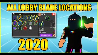 All Lobby Blade Locations 2020 - Treasure Quest Roblox