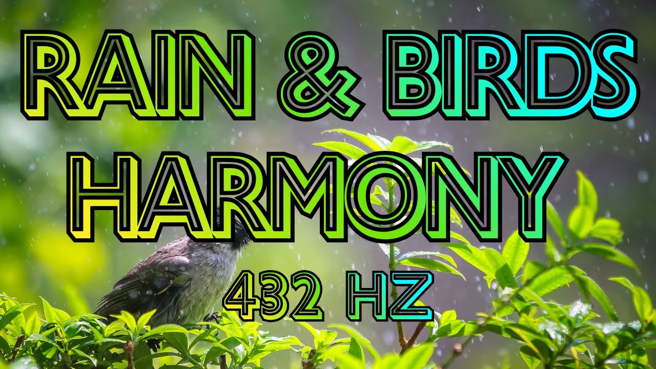 432Hz Rain & Birds ASMR • Deep Healing Sleep Sounds • Nature Ambience for Relaxation & Meditation