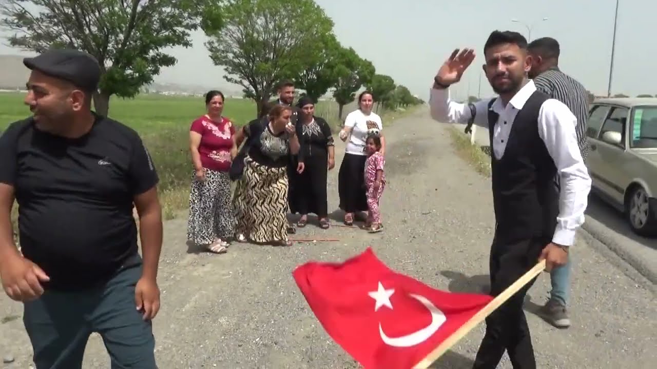 Kahramanmaraş/Karaziyaret Mahallesi -Hurdacı Orhan Yılmaz'ın Oğlunun Düğün Konvoy ve Gelin Getirme