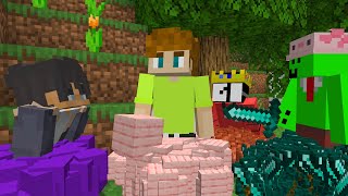 Minecraft Random Item Challenge VS 3 Hunters THE LAST RIC