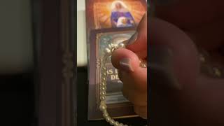 Coroa das lágrimas de Nossa Senhora dada a Irmã Amália de Jesus Flagelado.