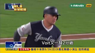 20180825MLB轉學生雙響砲4打點 洋基延長賽勝金鶯