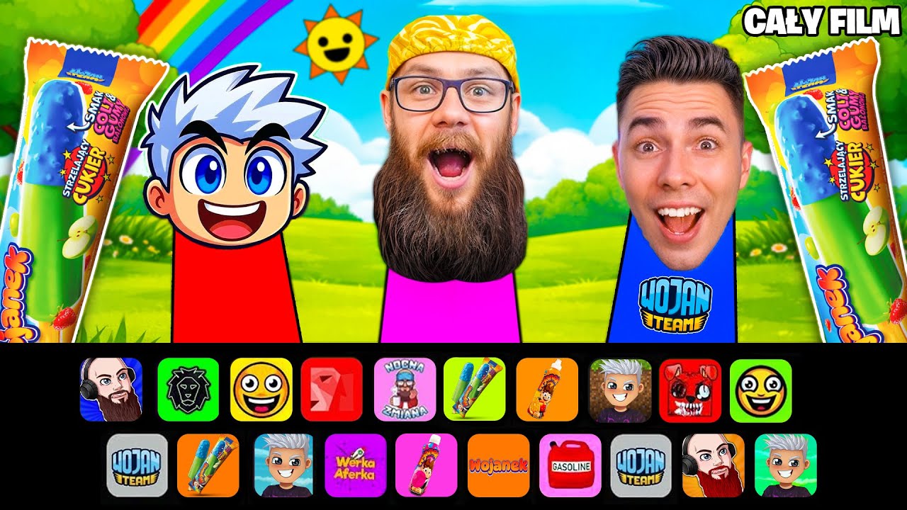Hackuje *SPRUNKI* i Dodaje "YOUTUBERÓW" ( Admiros, Cebulsonn, Wojan, Palion, Dizowskyy i inni... )