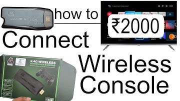 How To Set Up Your 2.4G Wireless Controller Gamepad - Wireless Console Retro Video Game