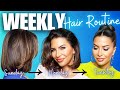 The Weekly Hair Care Schedule that will give you SUPER Healthy Hair