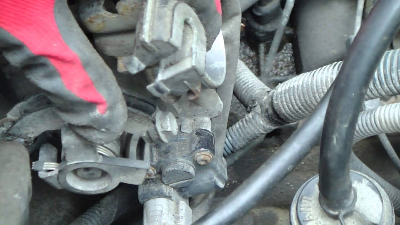 How to replace Toyota Corolla VVT-i engine project: Part 12/52 Gas pedal  wire removal - YouTube