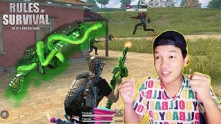 សំណាង1លើ10000​ NEW APOPHIS-THOMPSON SKINពស់វែក - Chicken Dinner (Rules of Survival #22) screenshot 3