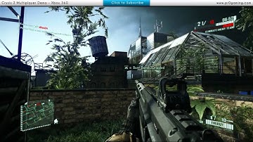 Crysis 2 Multiplayer Sniper Gameplay Beta Demo with Commentary