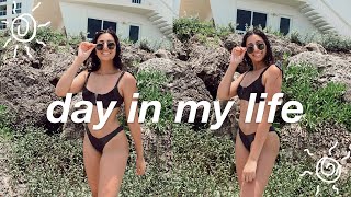summer vlog (beach day, getting airpods, trying new makeup!)
