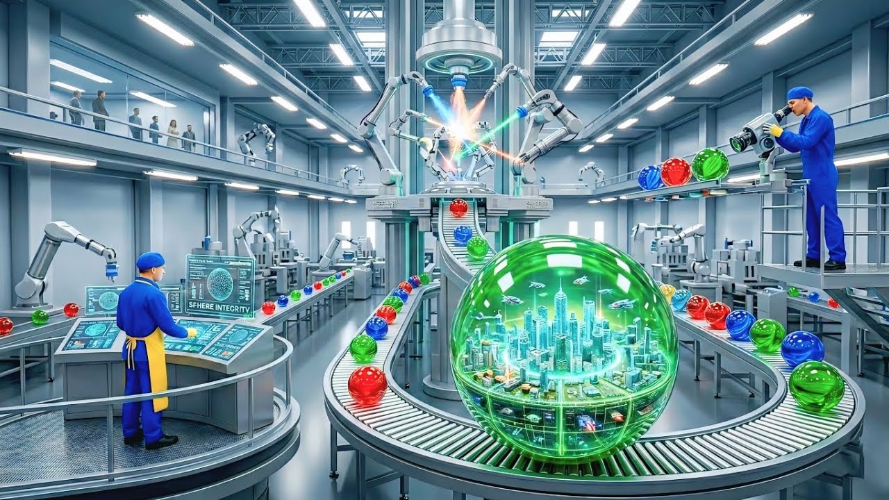 Inside a Modern Glass Marble Factory | From Recycled Scrap to Perfect Glossy Marbles (Full Process)