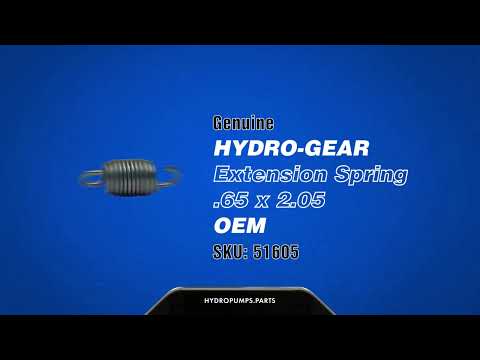 H＆Sです Hydro-Gear 51605 - Spring Extension .65 X 2.05 - Genuine Part