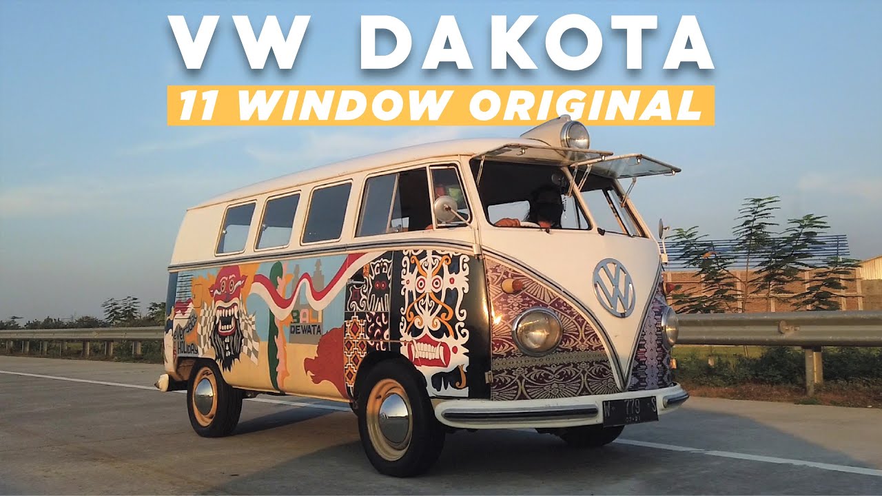 Как выглядит миллион? Оригинальный автомобиль Volkswagen Dakota Deluxe с 11 окнами — Индонезийски...
